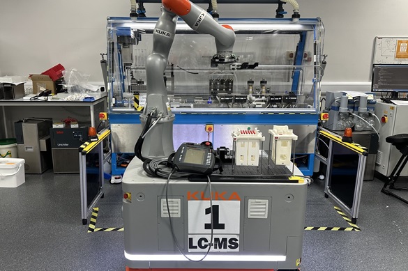 AI robot at the University of Liverpool