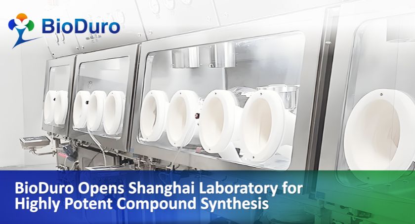 BioDuro has opened a newly highly potent compound synthesis lab in Shanghai