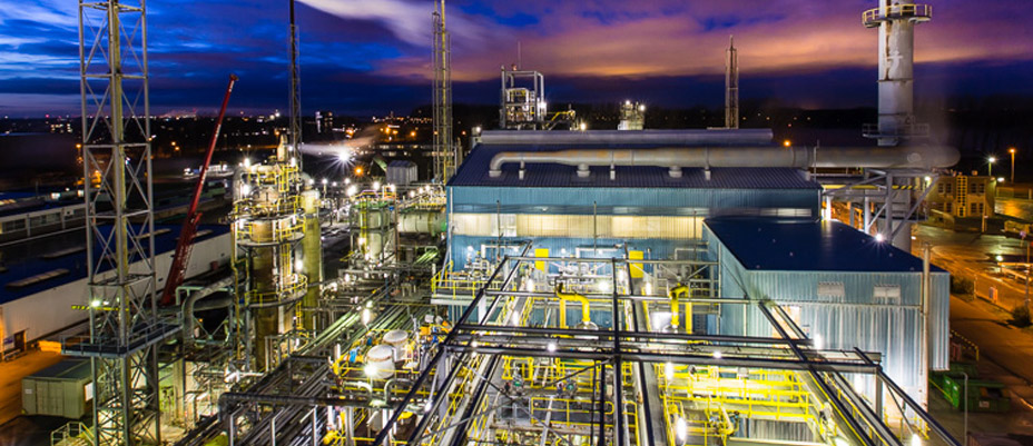 Tronox TiO2 facility at Botlek