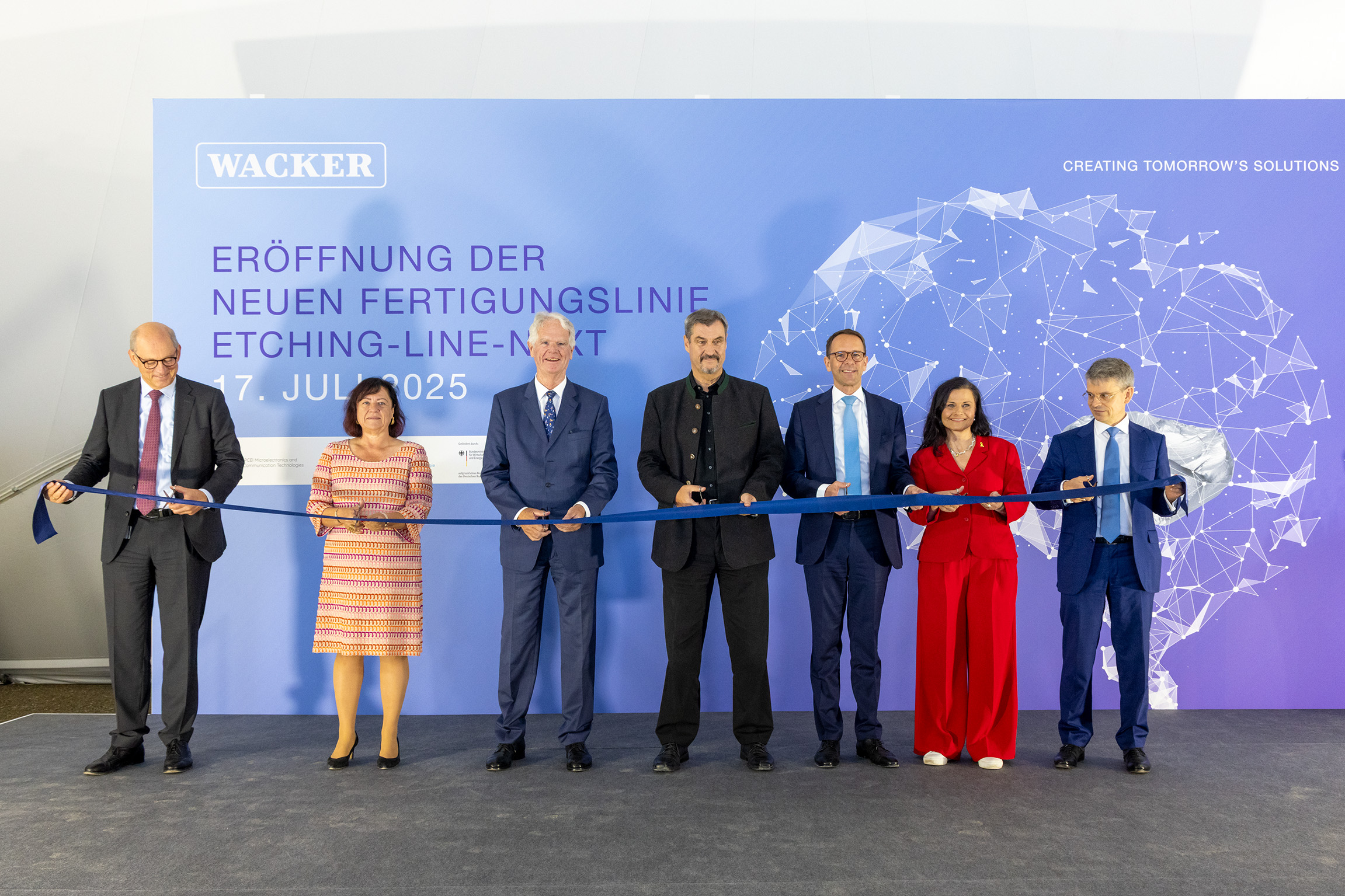 Opening ceremony for Etching Line Next