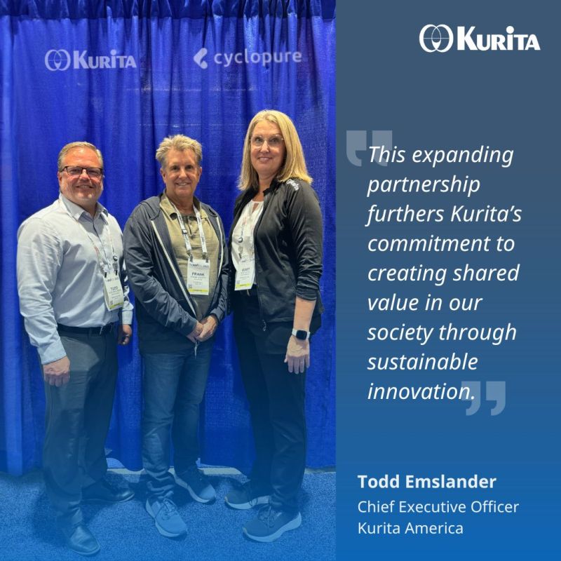Kurita and Cyclopure join forces