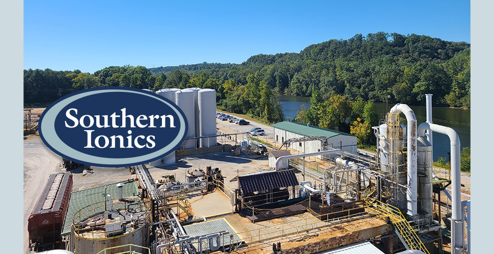 Southern Ionics' Tuscaloosa facility