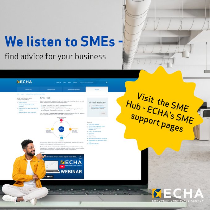ECHA's SME hub