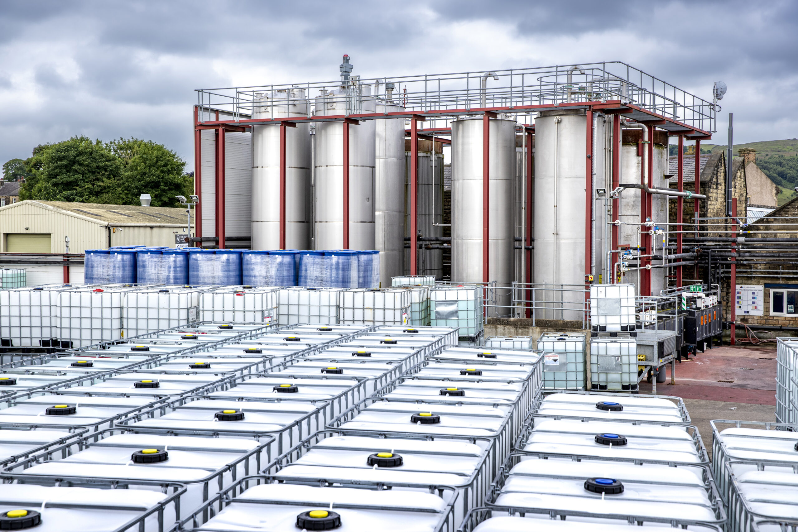 Brenntag site near Keighley