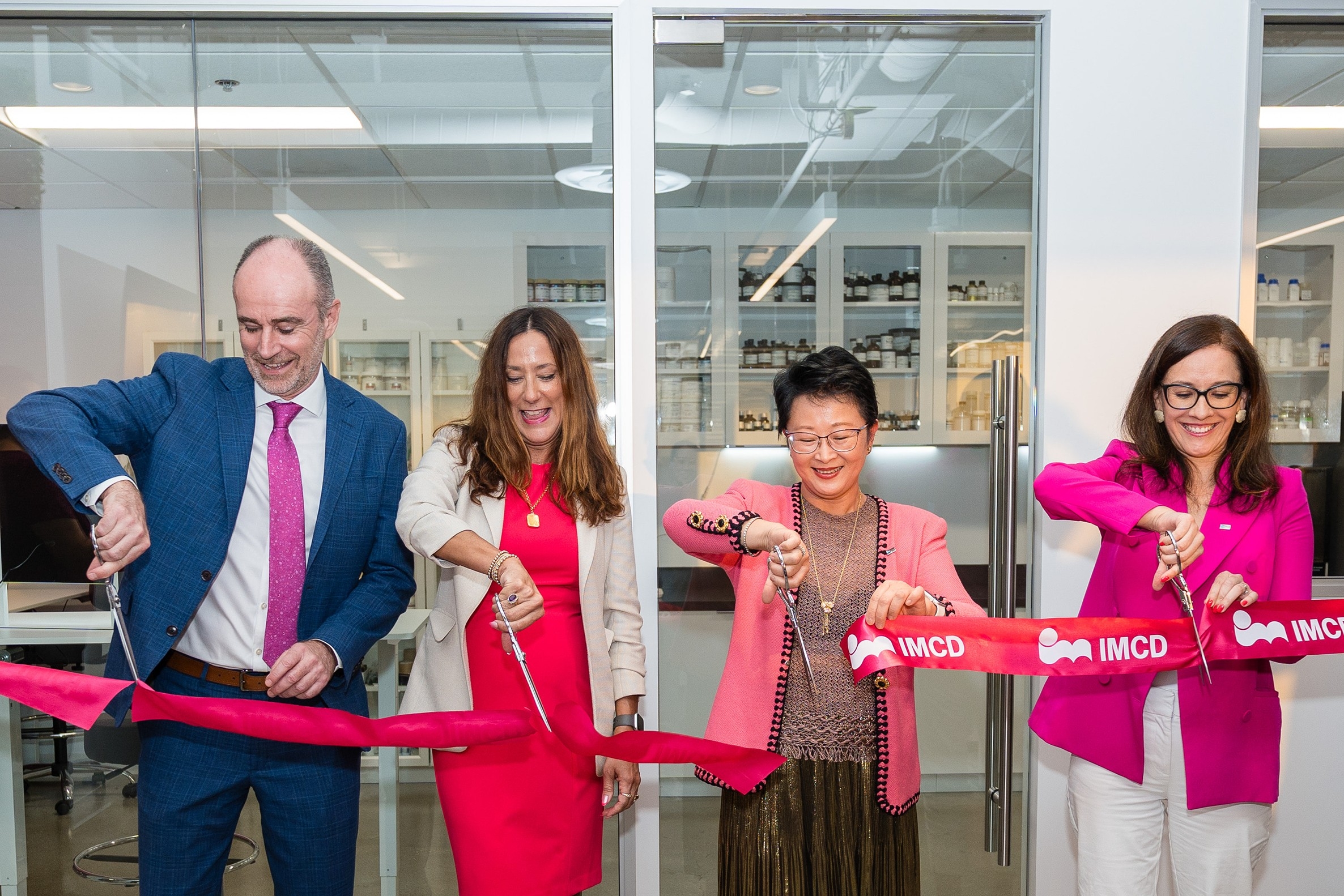 Opening IMCD's new Brea lab