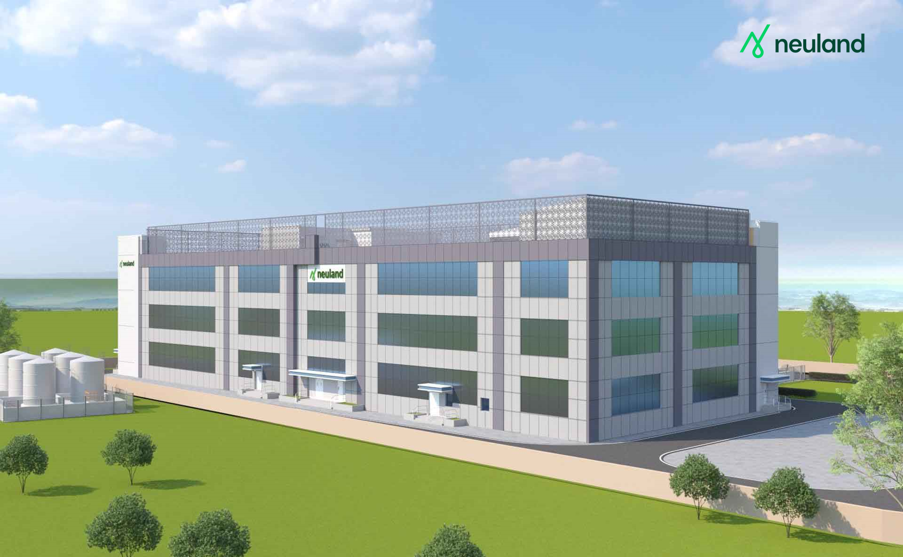 Neuland facility - artist's impression