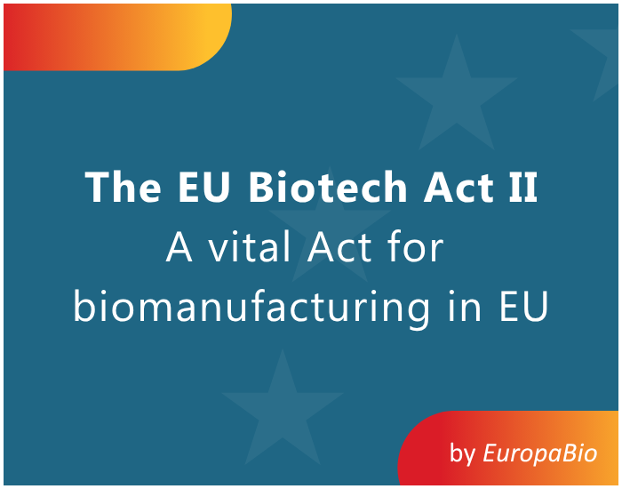 EuropaBio was among some 40 signatories