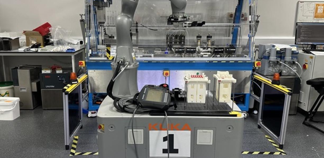 AI robot at the University of Liverpool