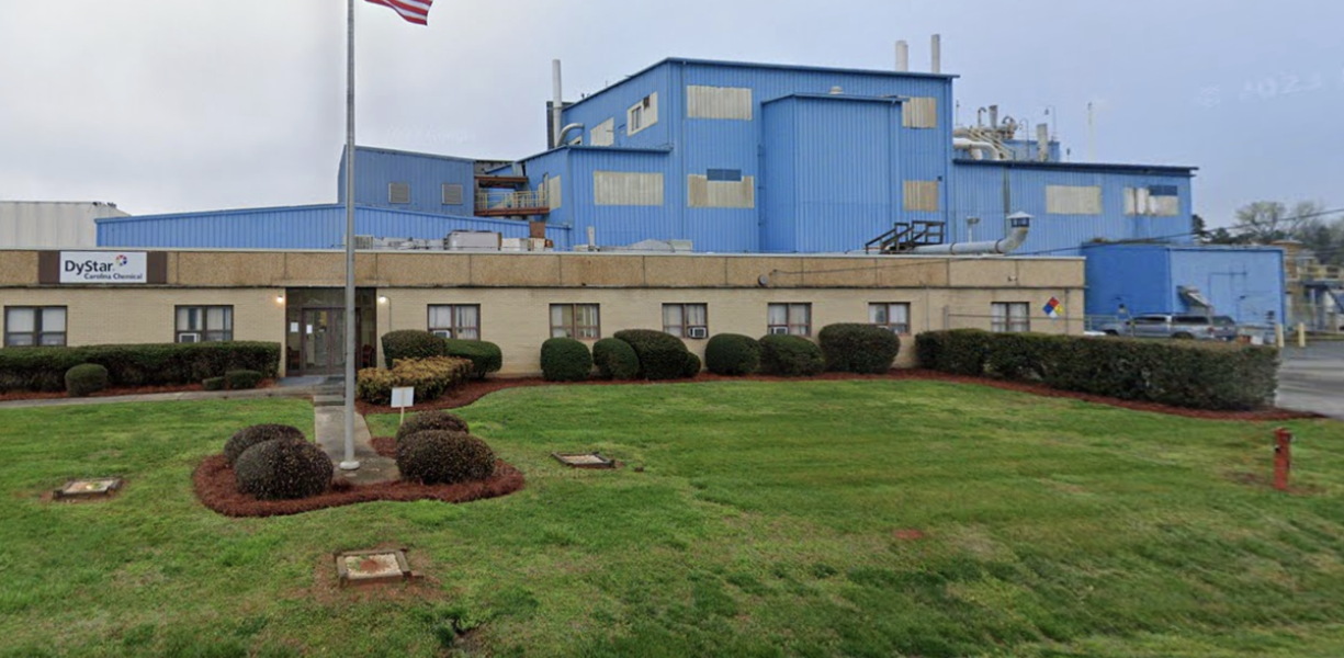 DyStar's plant at Charlotte is to close down