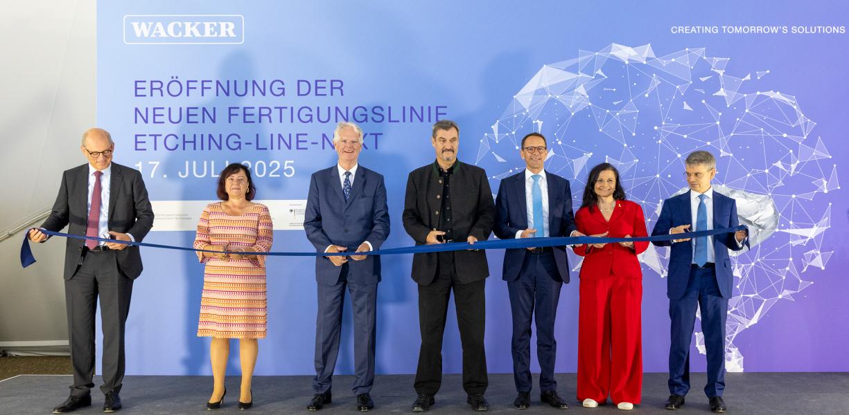 Opening ceremony for Etching Line Next
