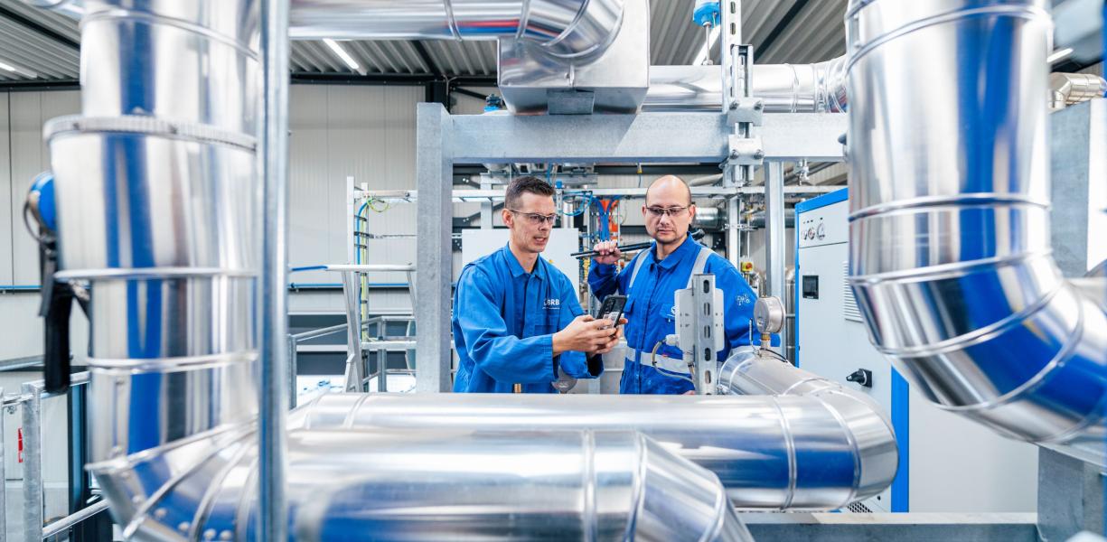 Production at BRB's site in Echt