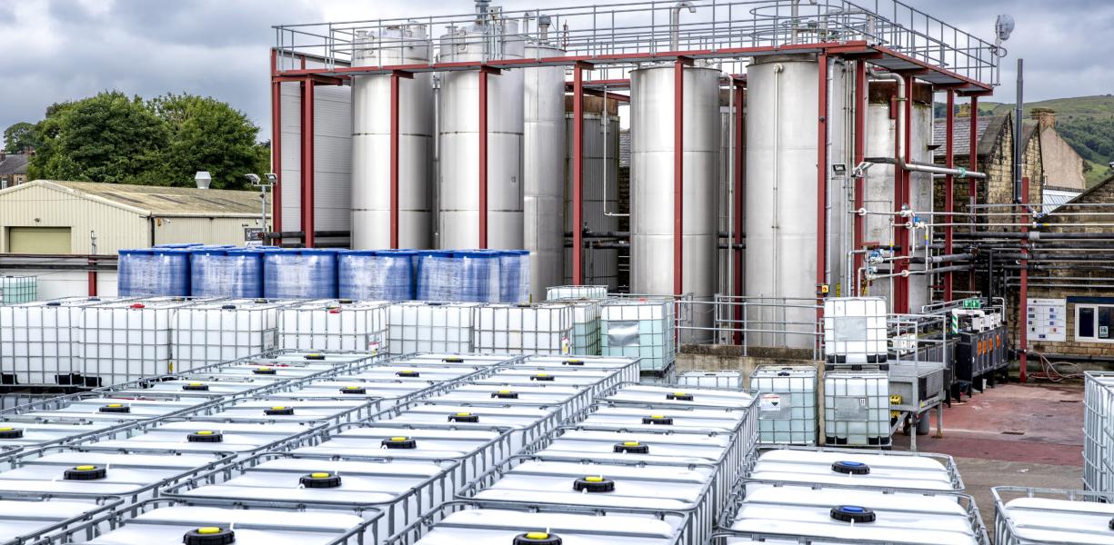 Brenntag site near Keighley