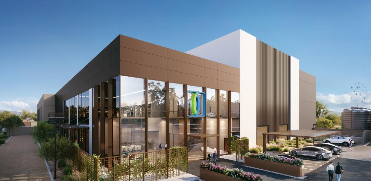 Artist's impression of the planned facility