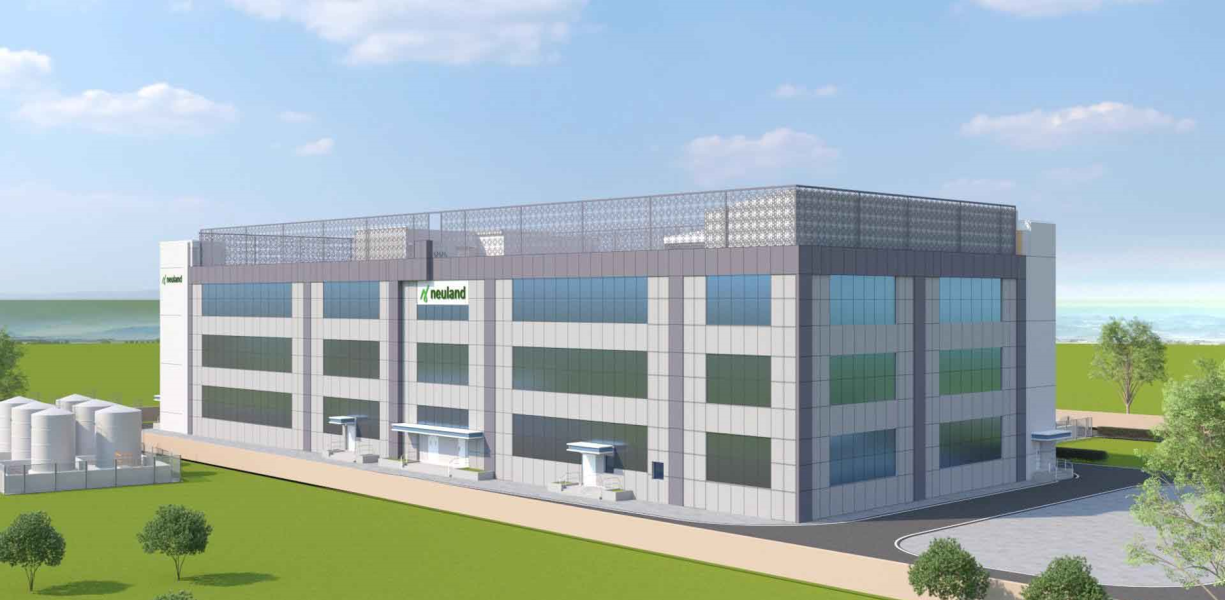 Neuland facility - artist's impression