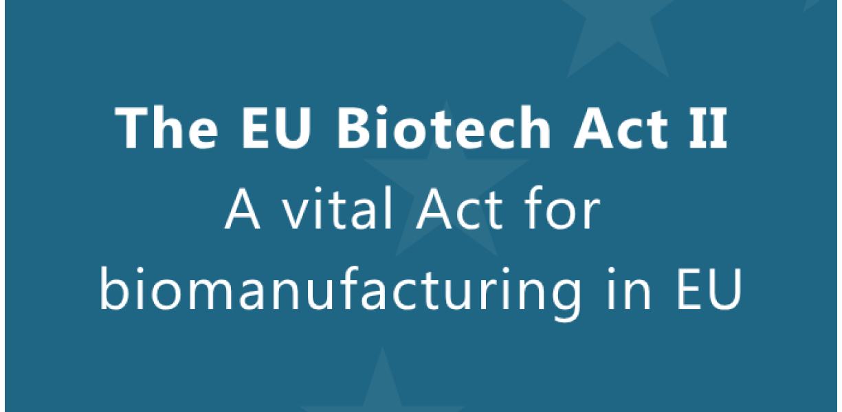 EuropaBio was among some 40 signatories