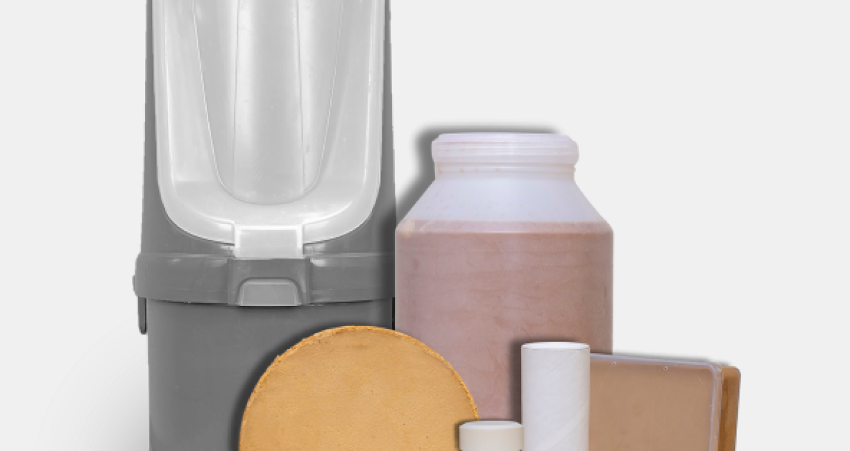 AP Techs makes solid formulations for water treatment