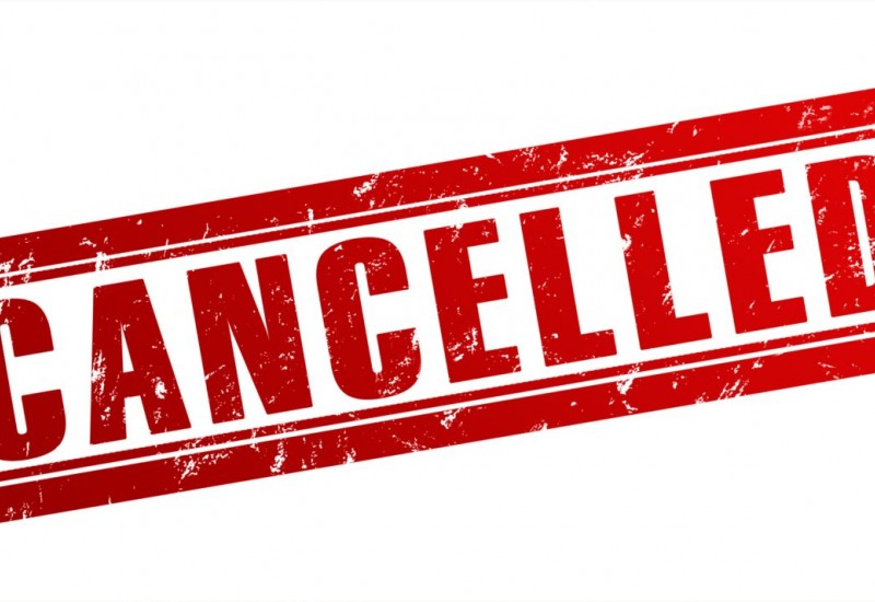 Show cancellations